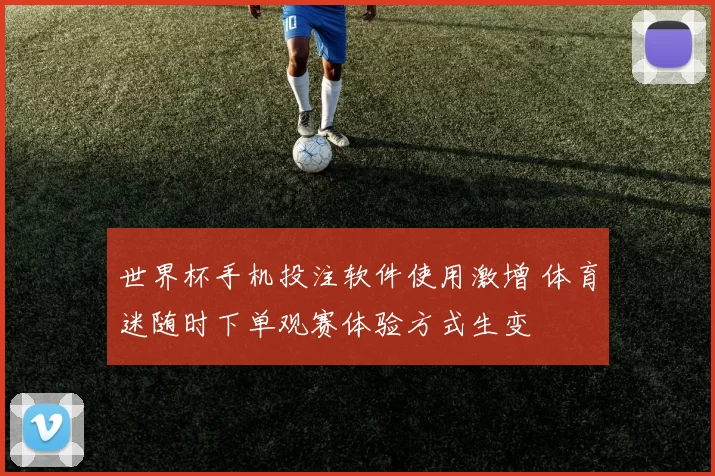世界杯手机投注软件使用激增 体育迷随时下单观赛体验方式生变